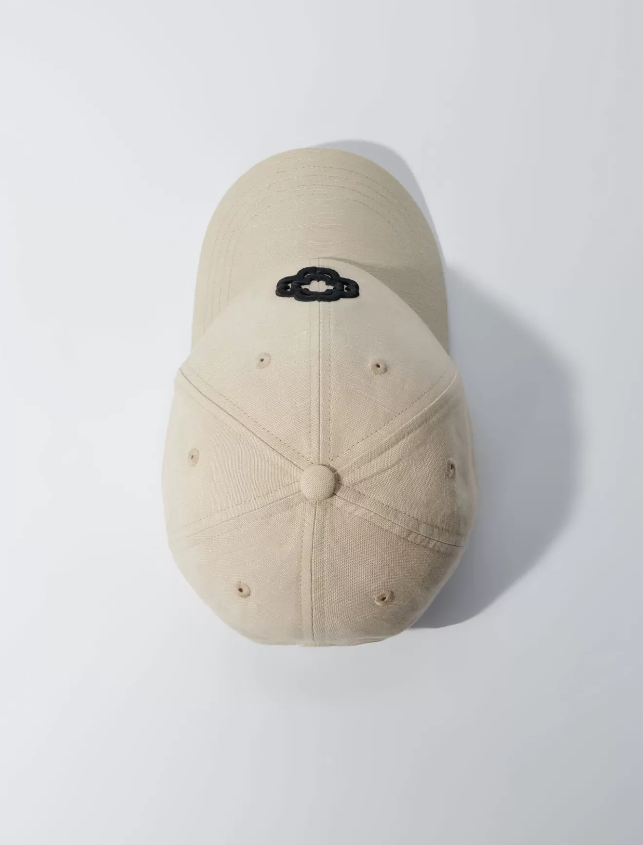 Casquette en lin et coton-Maje Discount