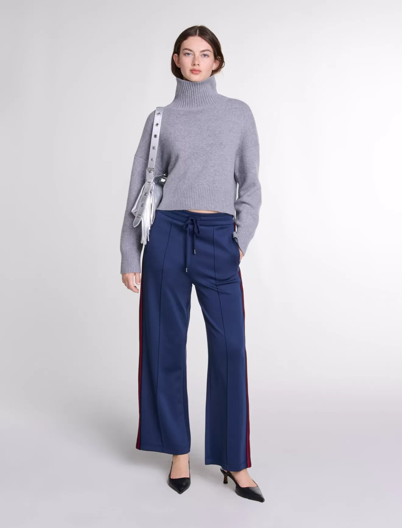 Pantalon à bandes-Maje Store